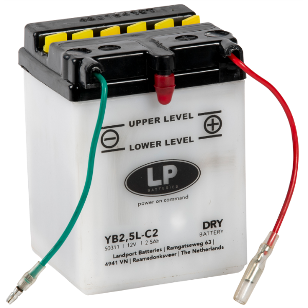 Baterie moto 2,5ah 10a 12v Landport Batteries MD LB2,5L-C2