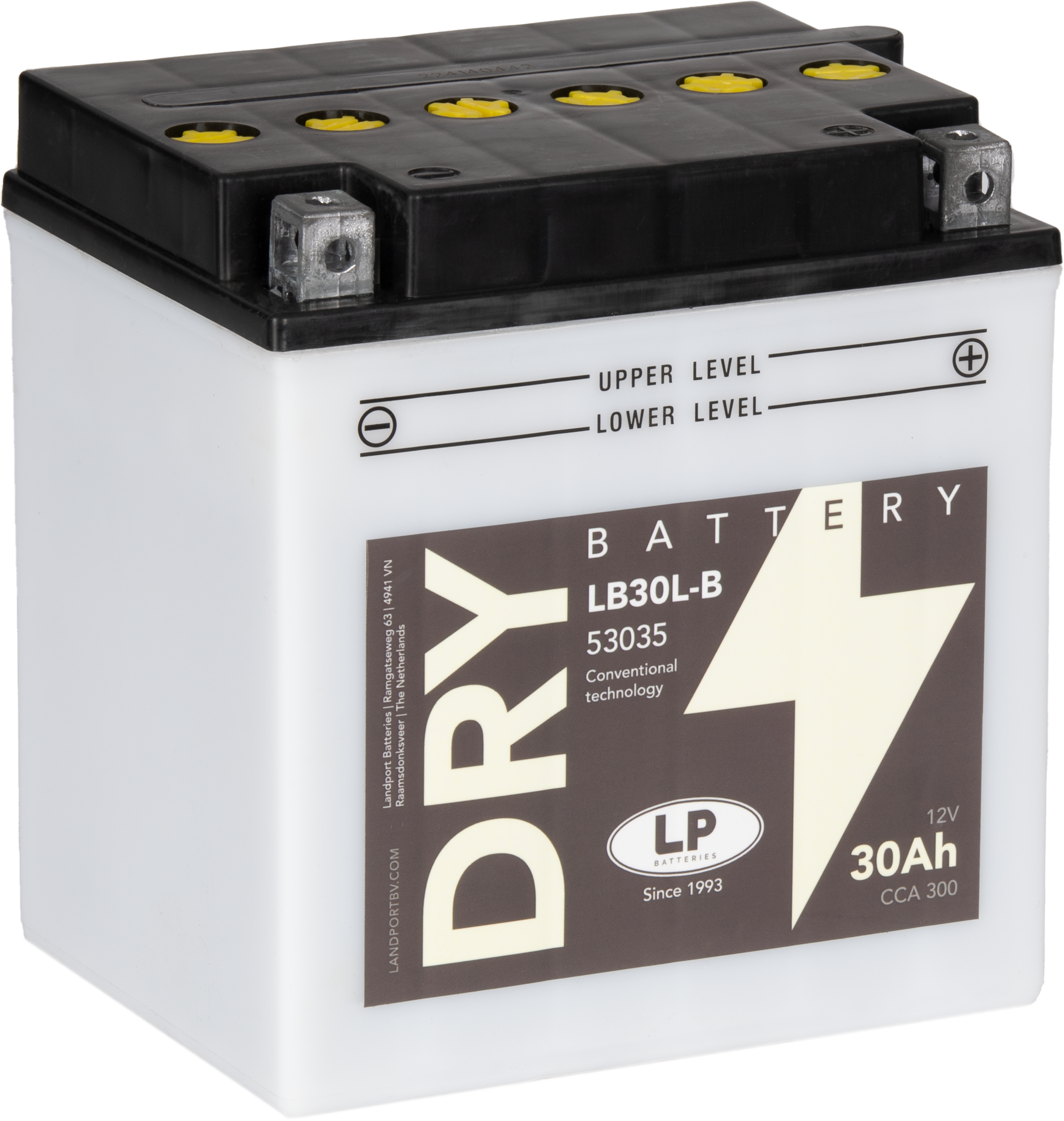 Baterie moto 30ah 300a 12v Landport Batteries MD LB30L-B