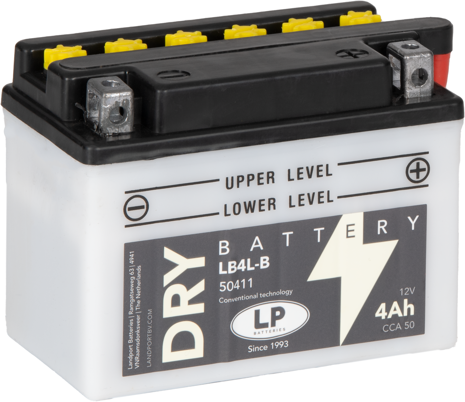 Baterie moto 4ah 50a 12v Landport Batteries MD LB4L-B