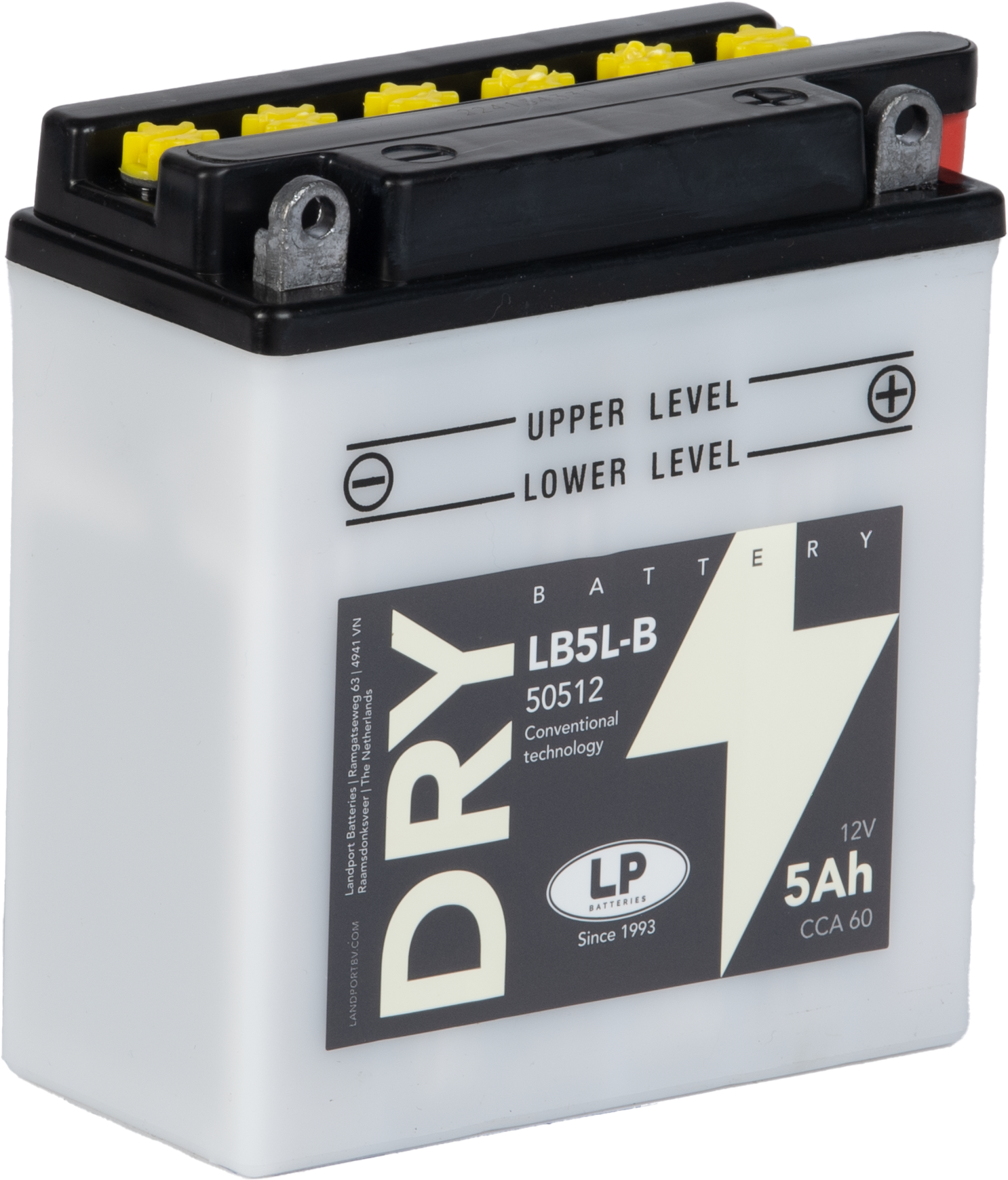 Baterie moto 5ah 60a 12v Landport Batteries MD LB5L-B
