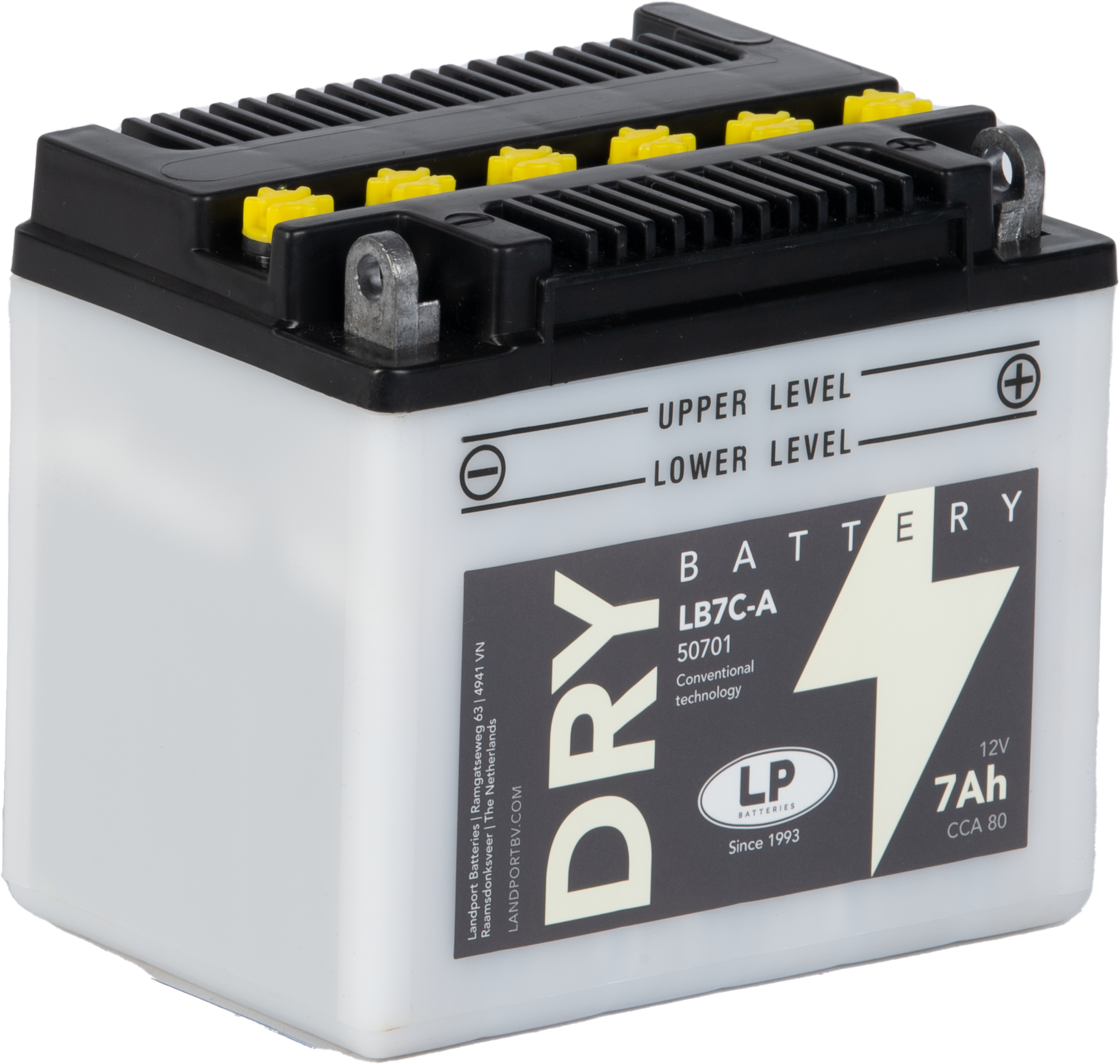 Baterie moto 7ah 110a 12v Landport Batteries MD LB7C-A