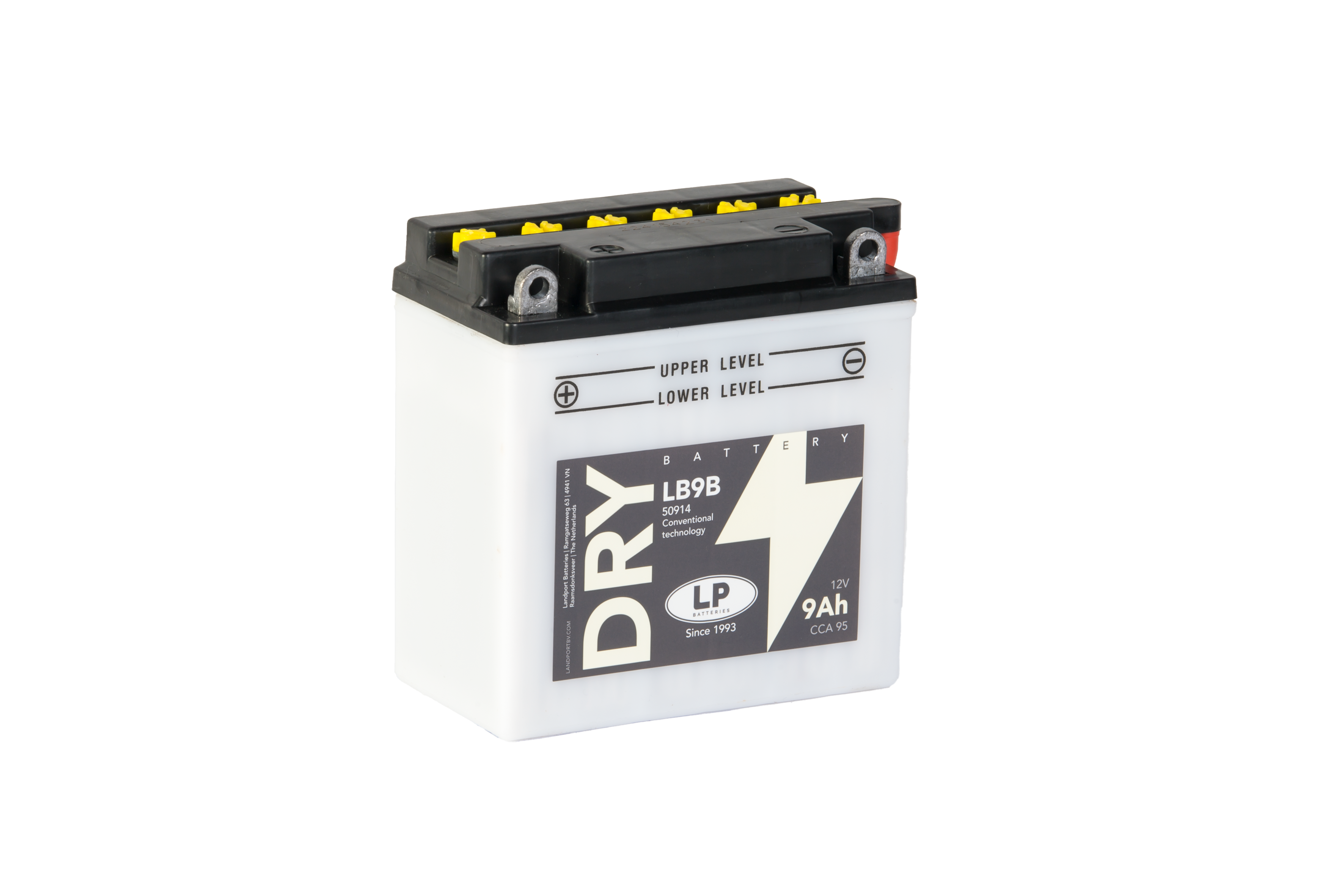 Baterie moto 9ah 115a 12v Landport Batteries MD LB9B