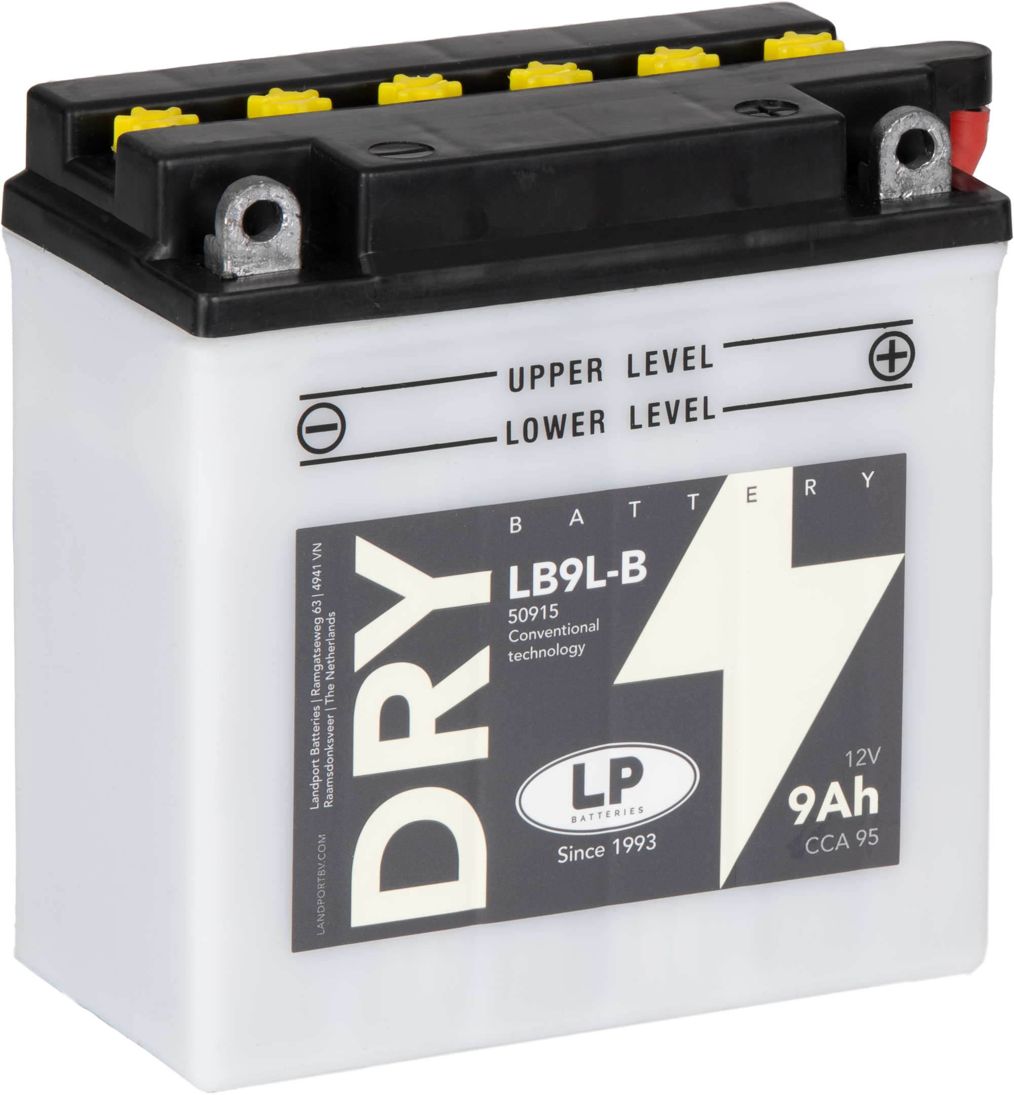 Baterie moto 9ah 115a 12v Landport Batteries MD LB9L-B