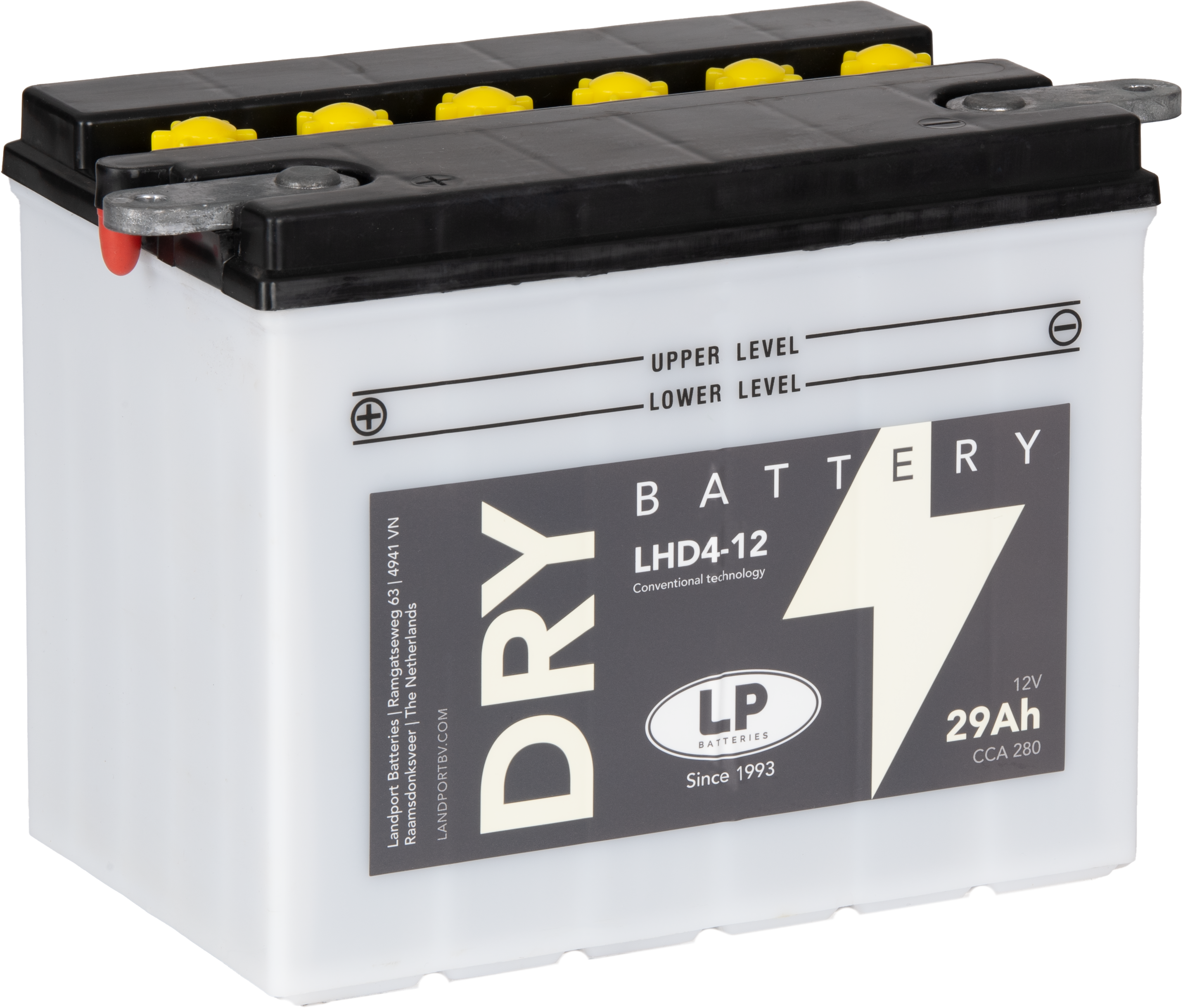 Baterie moto 29ah 260a 12v Landport Batteries MD LHD4-12