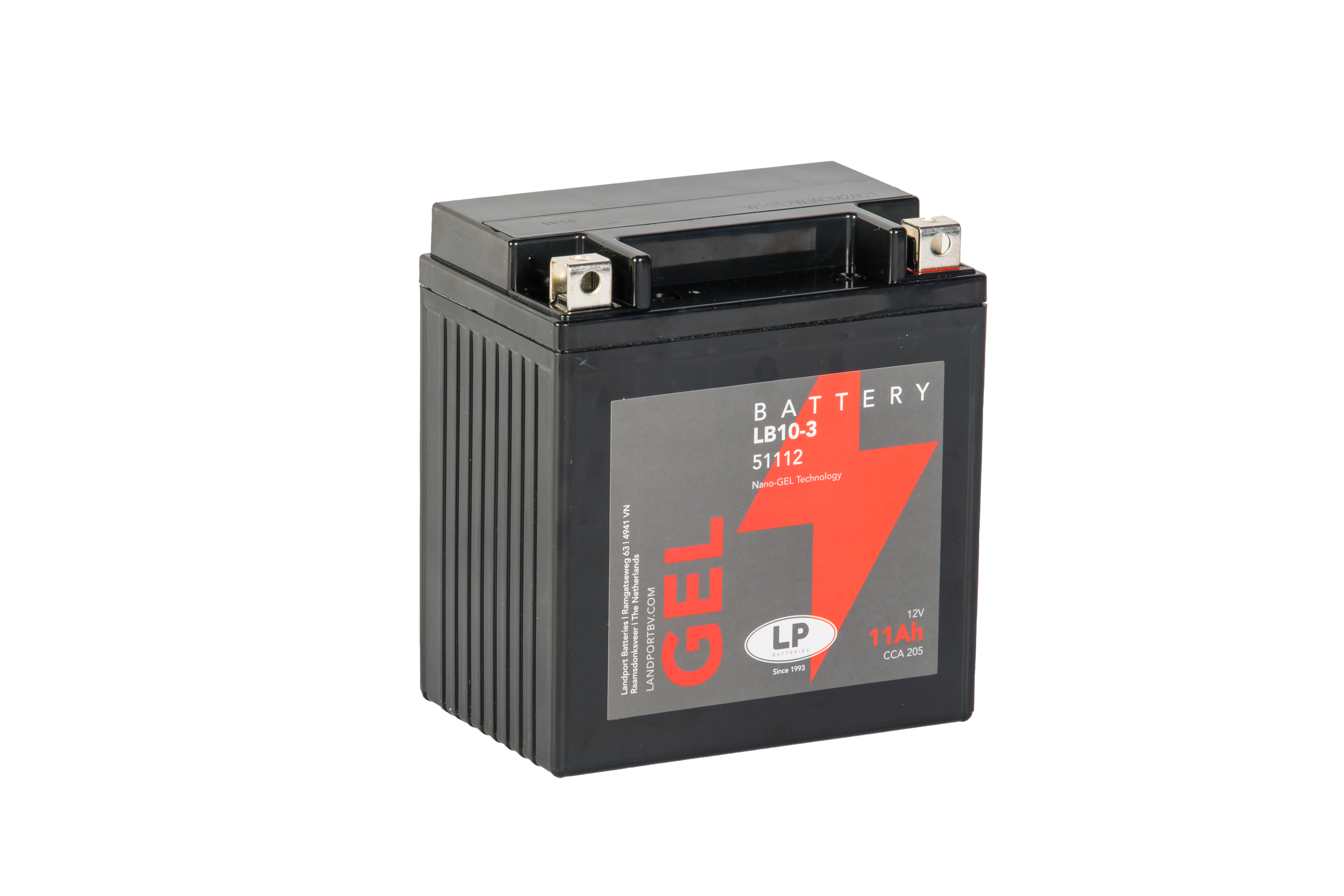 Baterie moto 10ah 160a 12v Landport Batteries MG LB10-3