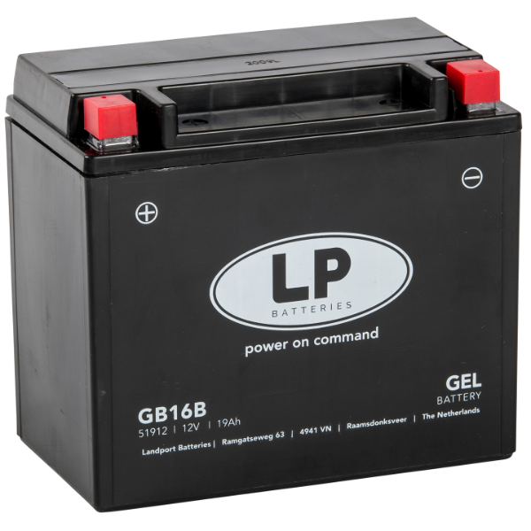 Baterie moto 19ah 200a 12v Landport Batteries MG LB16-4