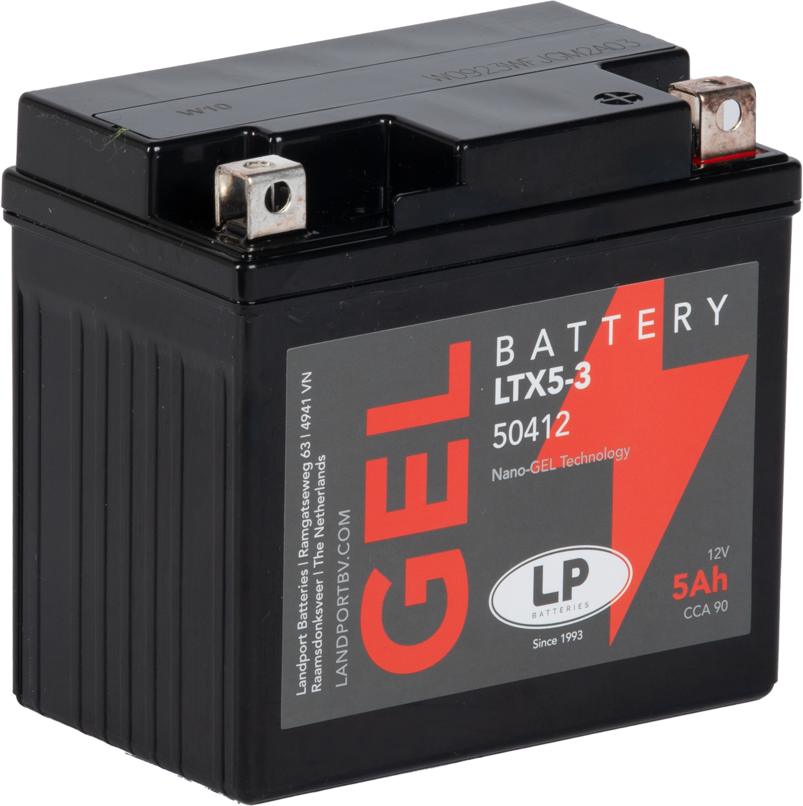 Baterie moto 4ah 60a 12v Landport Batteries MG LTX5-3