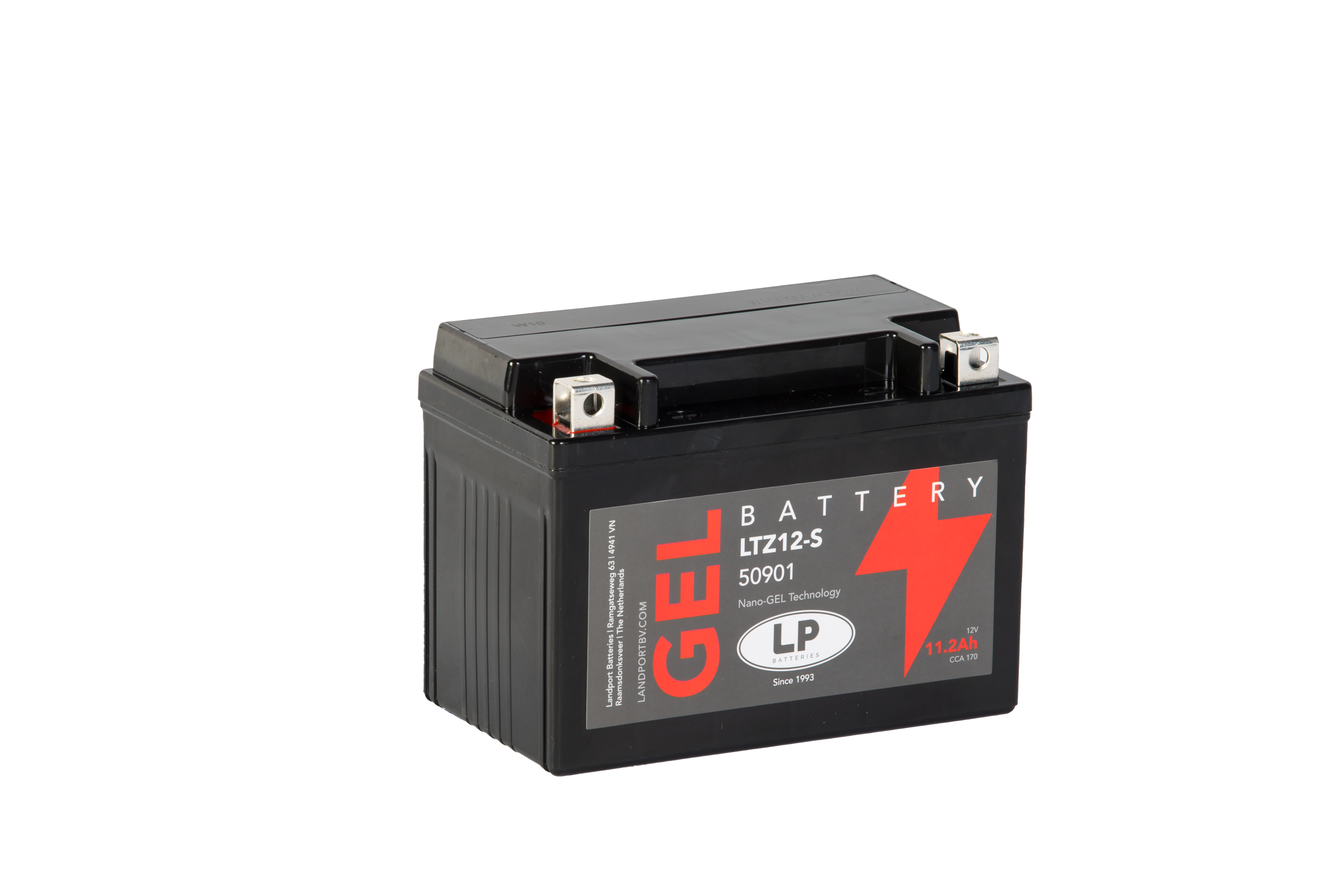 Baterie moto 11ah 190a 12v Landport Batteries MG LTZ12-S
