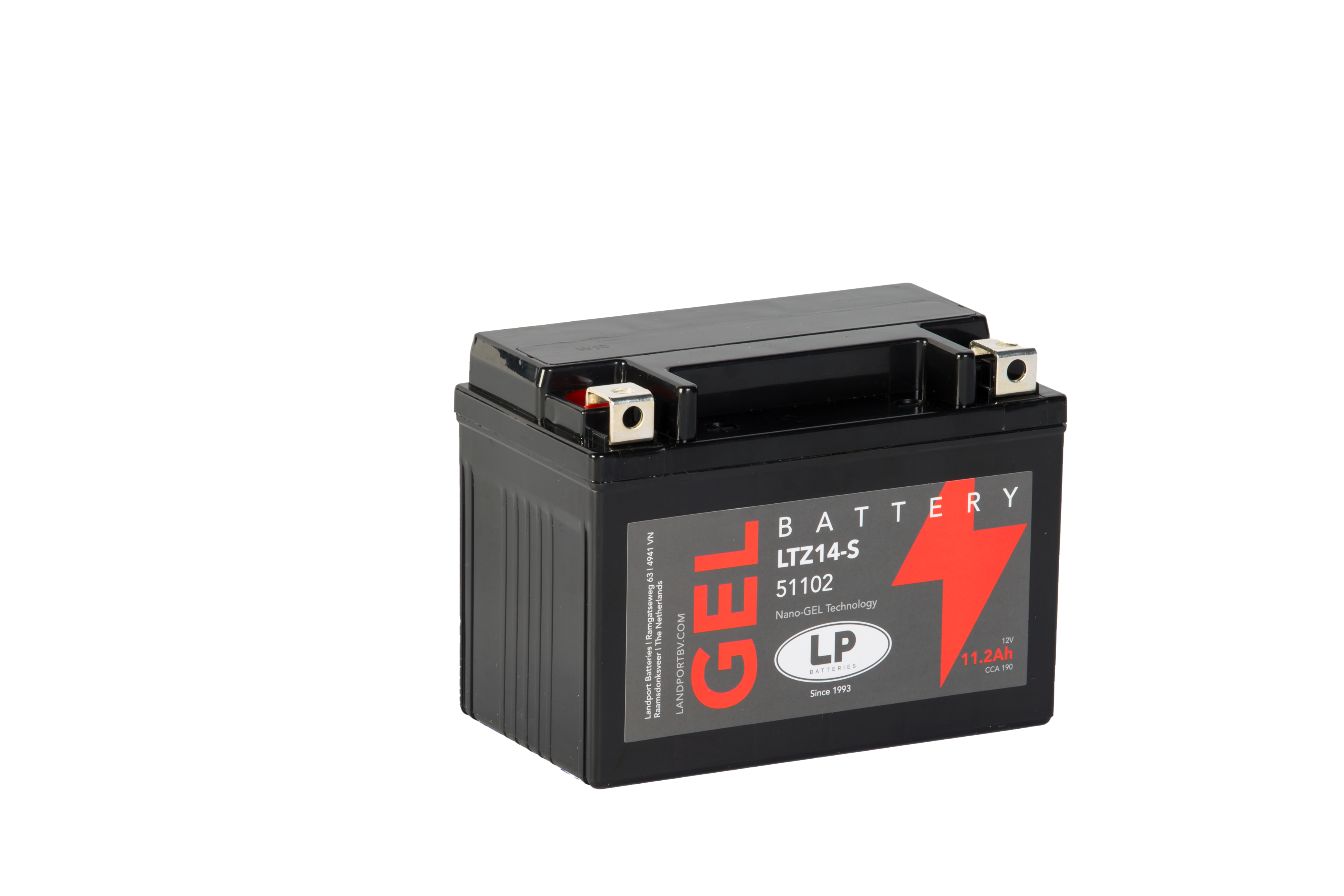 Baterie moto 11,2ah 200a 12v Landport Batteries MG LTZ14-S