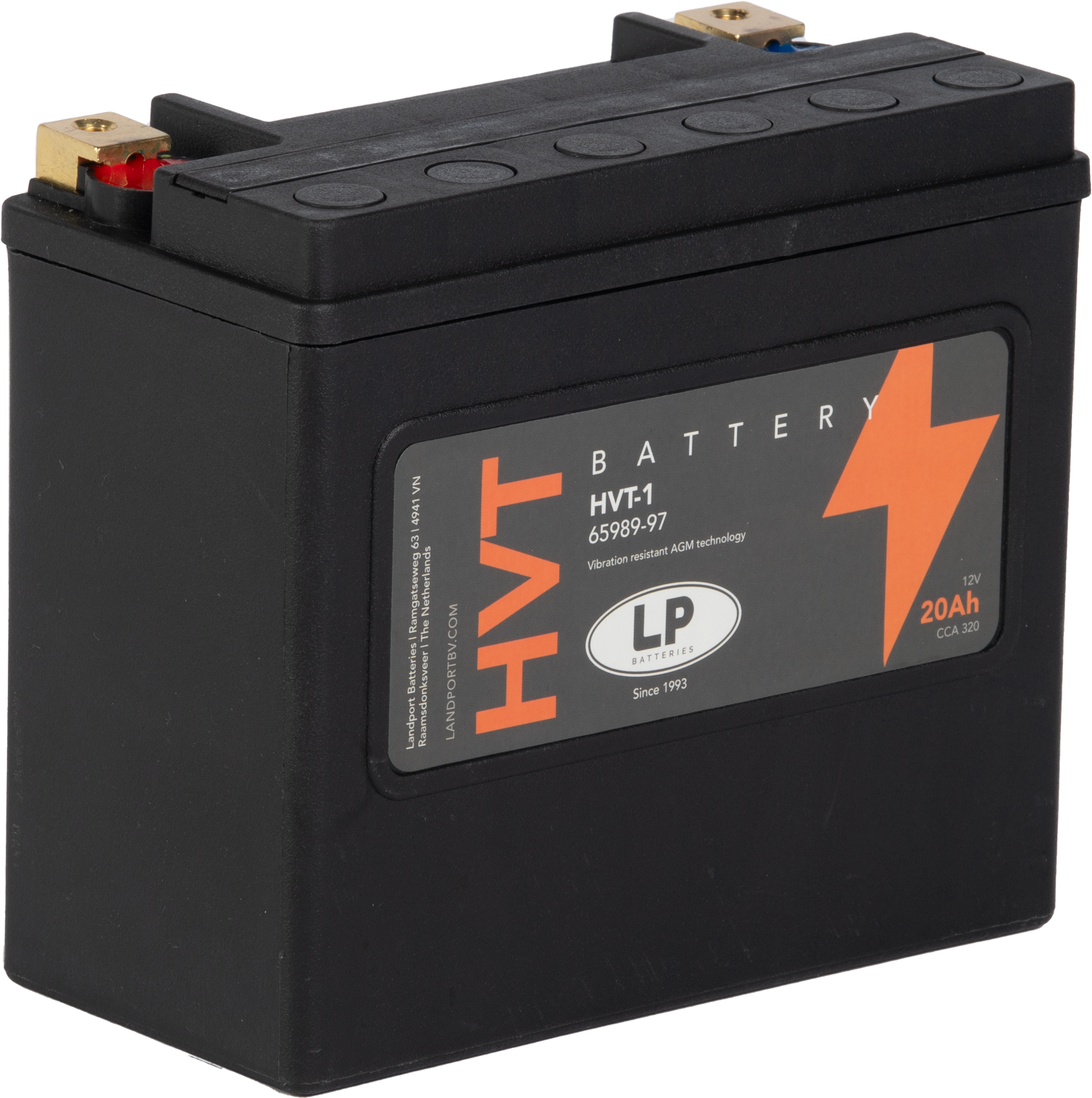 Baterie moto 20ah 320a 12v Landport Batteries MH HVT-1