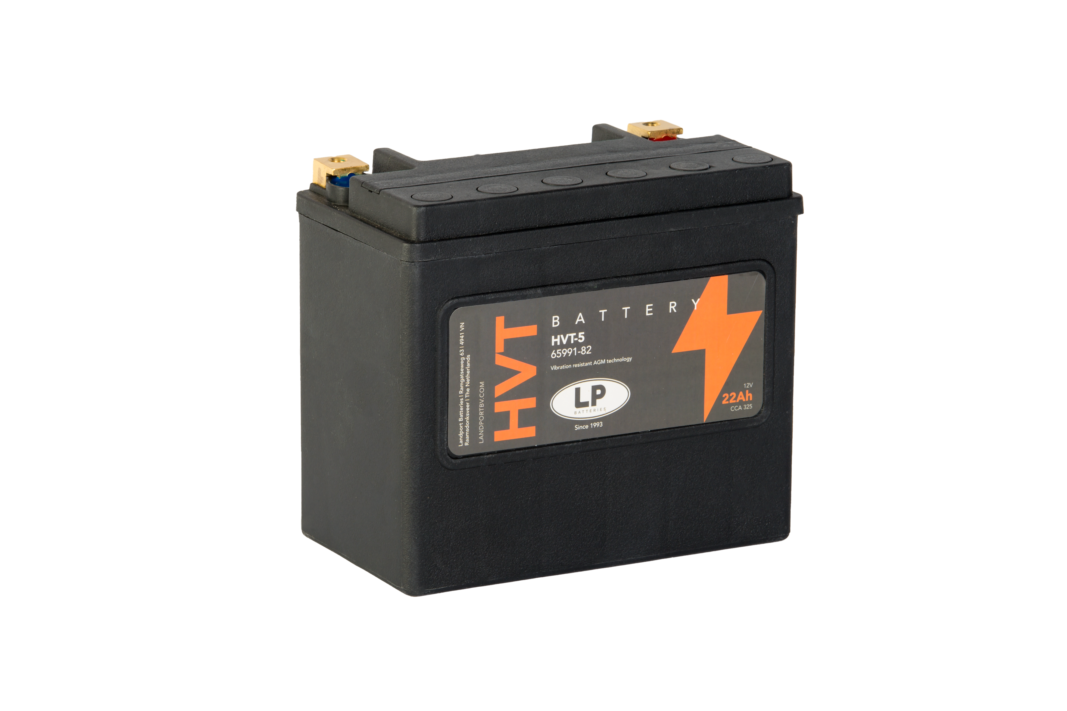 Baterie moto 22ah 325a 12v Landport Batteries MH HVT-5