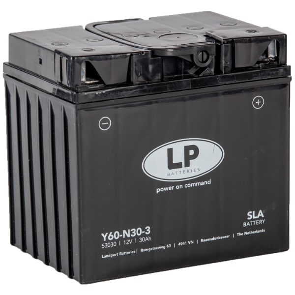 Baterie moto 30ah 300a 12v Landport Batteries MS L60-N30-3