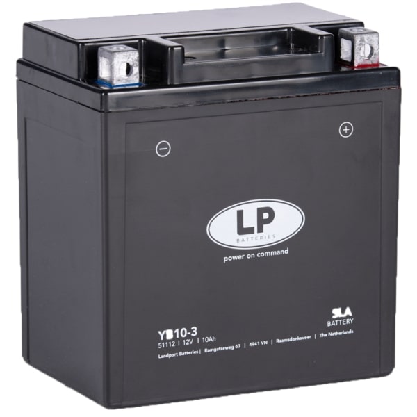 Baterie moto 10ah 160a 12v Landport Batteries MS LB10-3