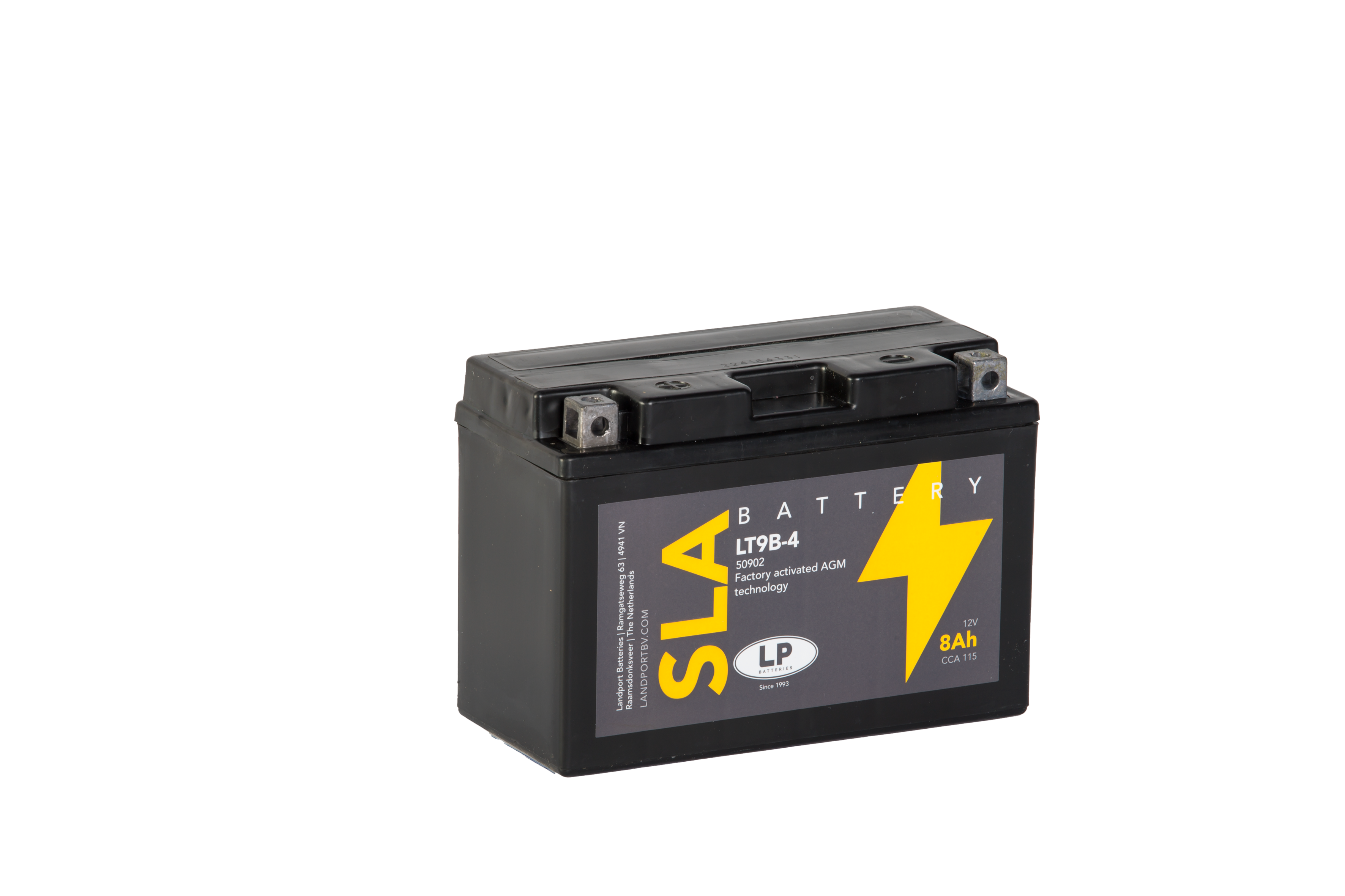Baterie moto 8ah  12v Landport Batteries MS LT9B-4