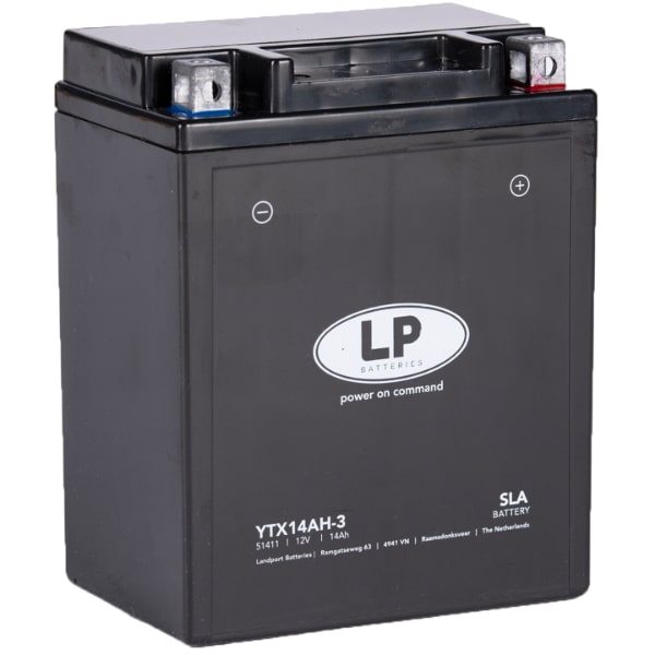Baterie moto 14ah 210a 12v Landport Batteries MS LTX14AH-3