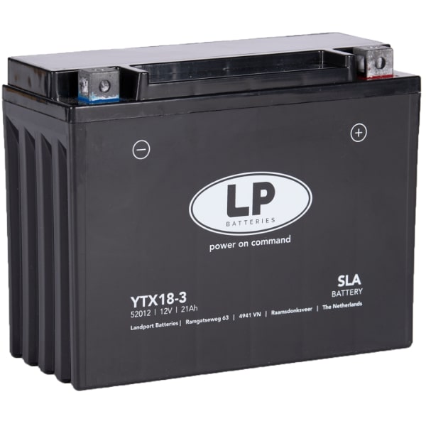 Baterie moto 21ah 350a 12v Landport Batteries MS LTX18-3