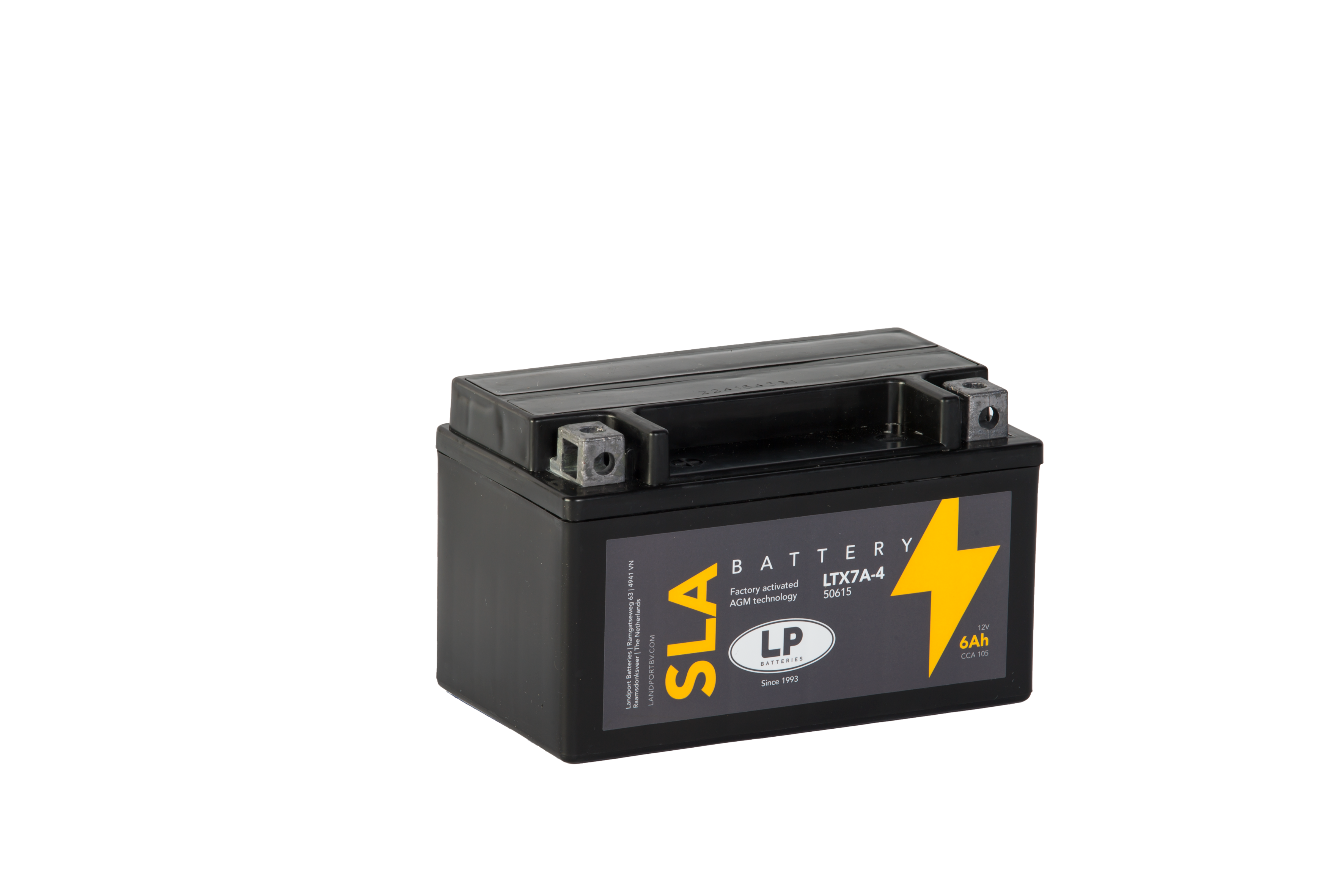 Baterie moto 6ah 105a 12v Landport Batteries MS LTX7A-4