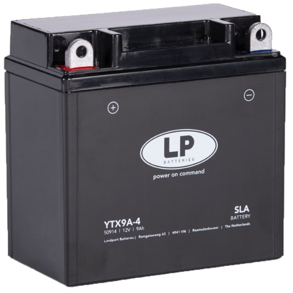 Baterie moto 9ah 120a 12v Landport Batteries MS LTX9A-4