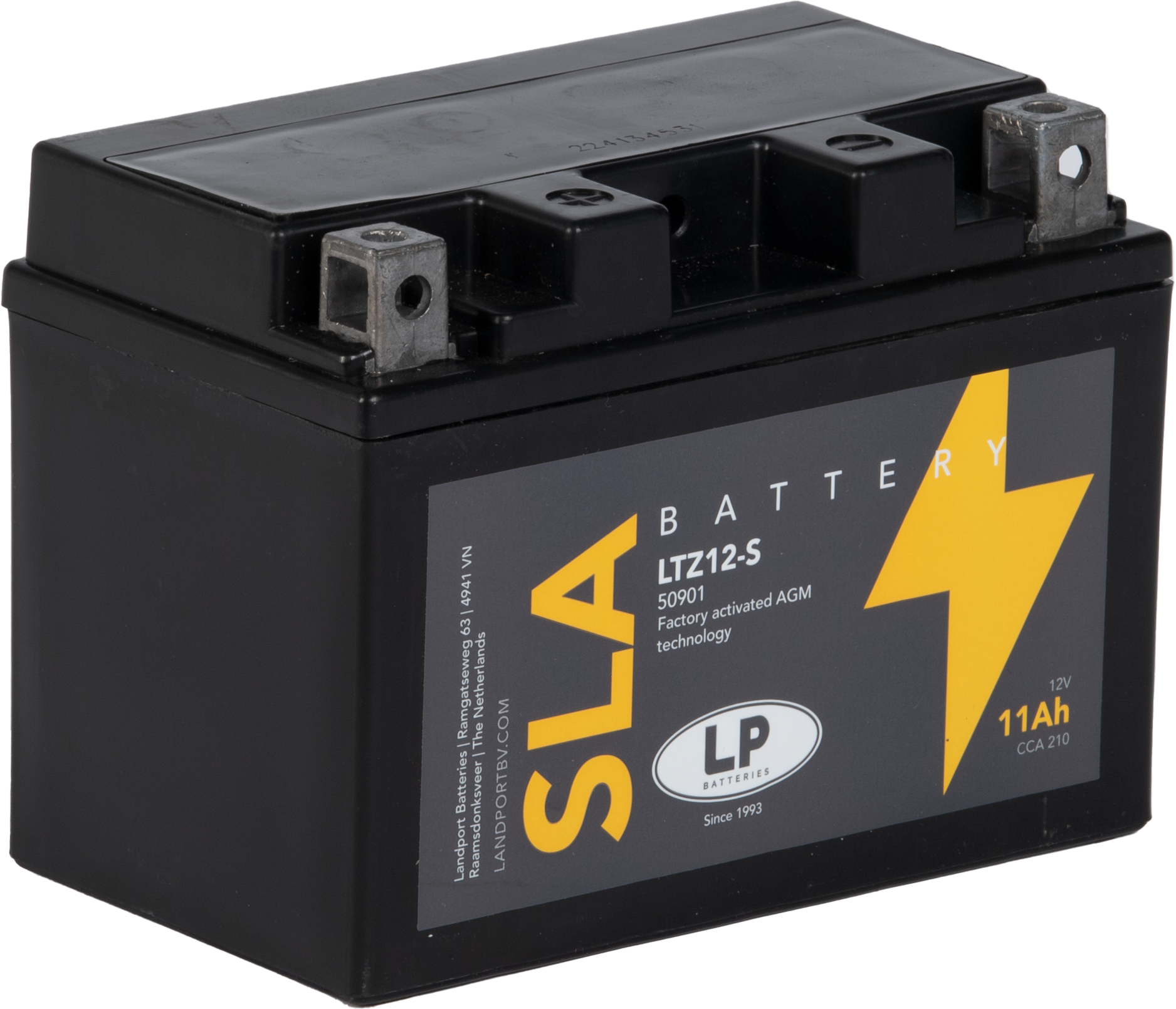 Baterie moto 11ah 210a 12v Landport Batteries MS LTZ12-S