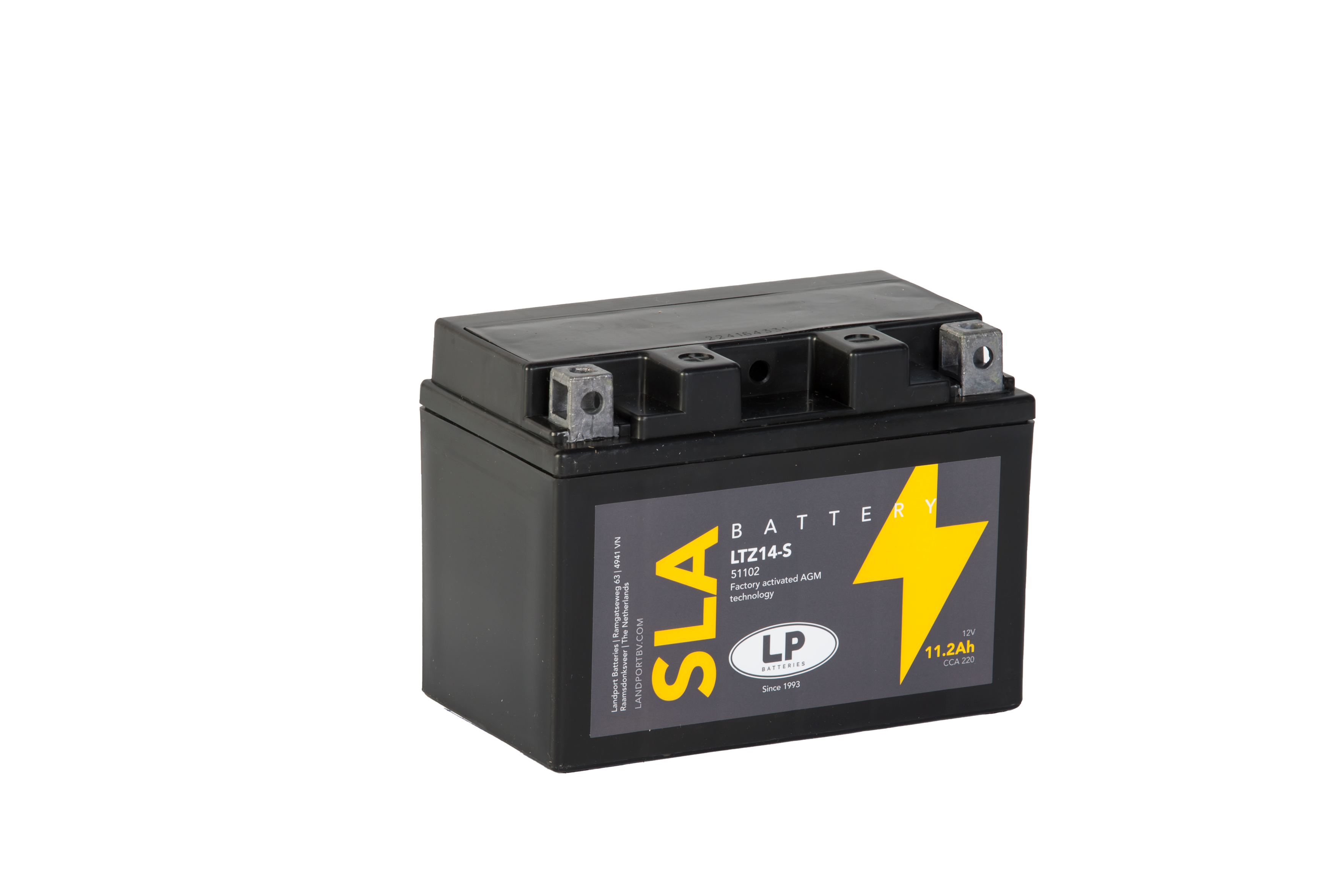 Baterie moto 11,2ah 230a 12v Landport Batteries MS LTZ14-S
