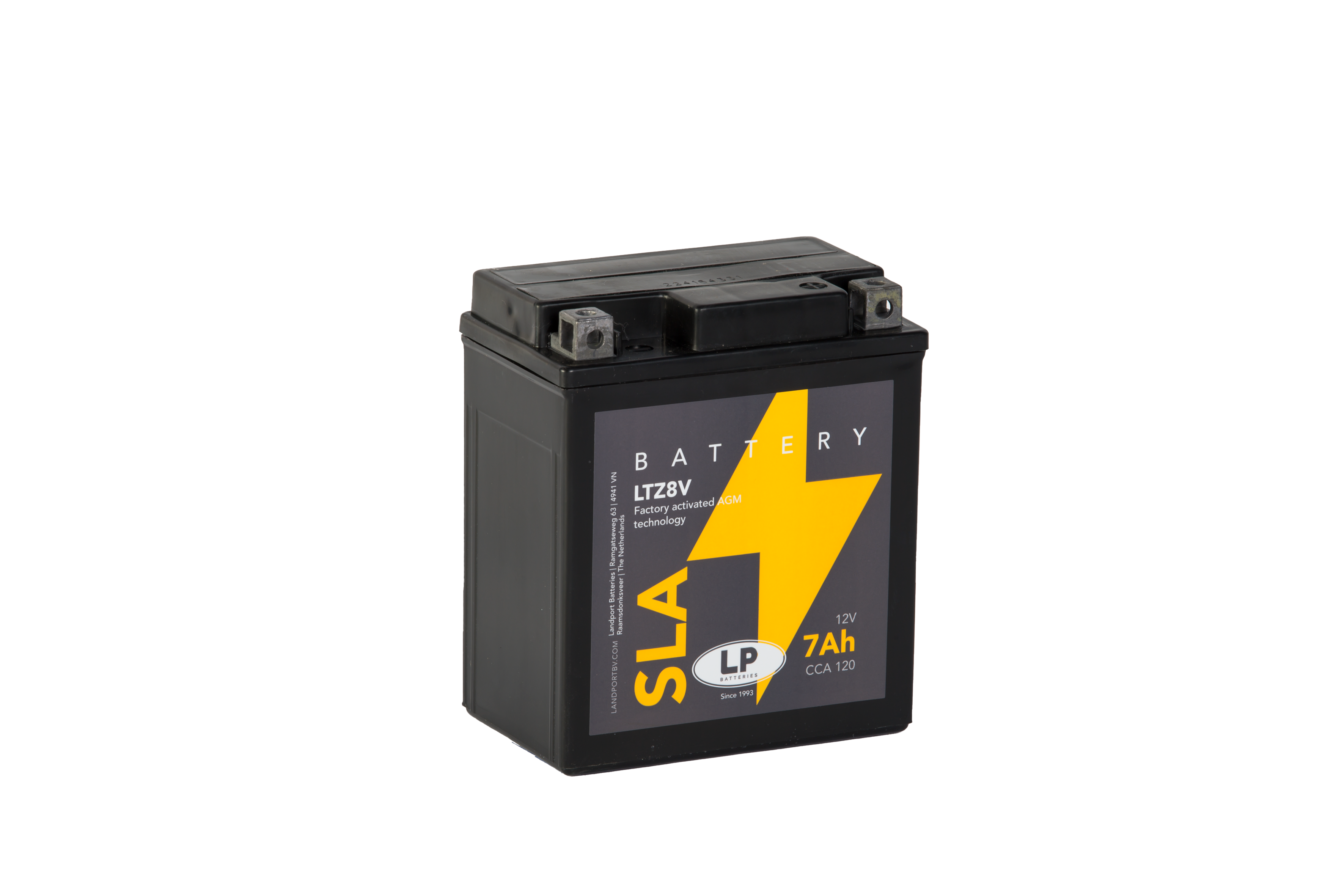 Baterie moto 7ah 120a 12v Landport Batteries MS LTZ8V