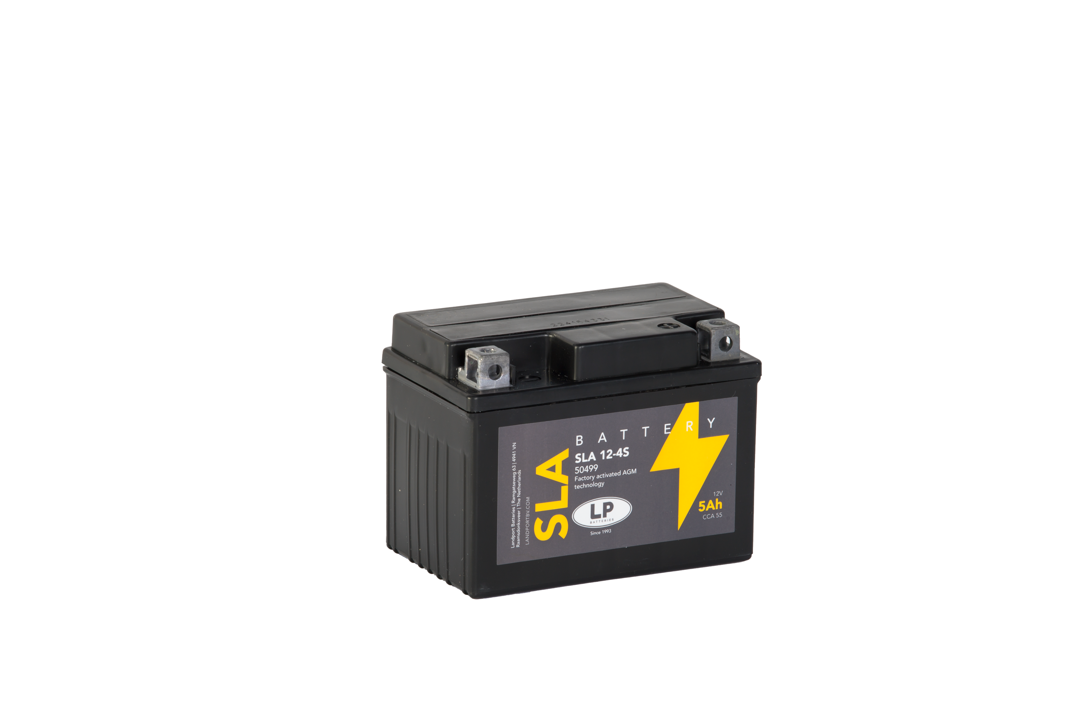 Baterie moto 5ah 45a 12v Landport Batteries MS SLA 12-4S