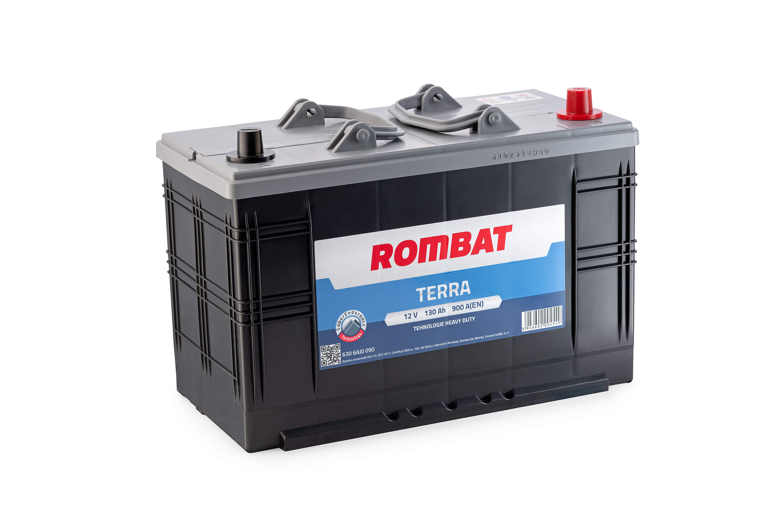 Baterie auto 130ah 900a 12v ROMBAT 630 6AJ0 090