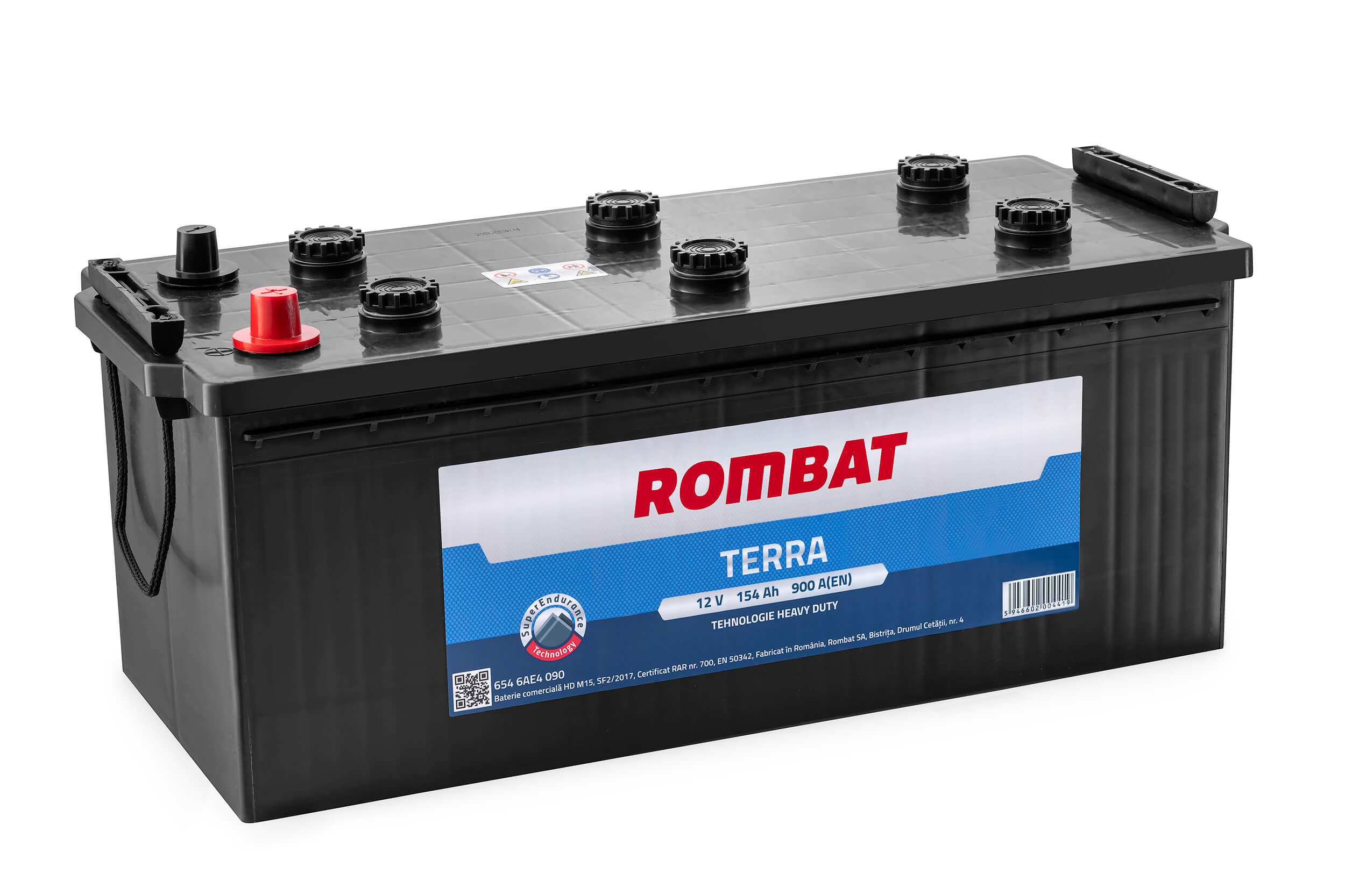 Baterie camion 154ah 900a 12v ROMBAT 654 6AE4 090