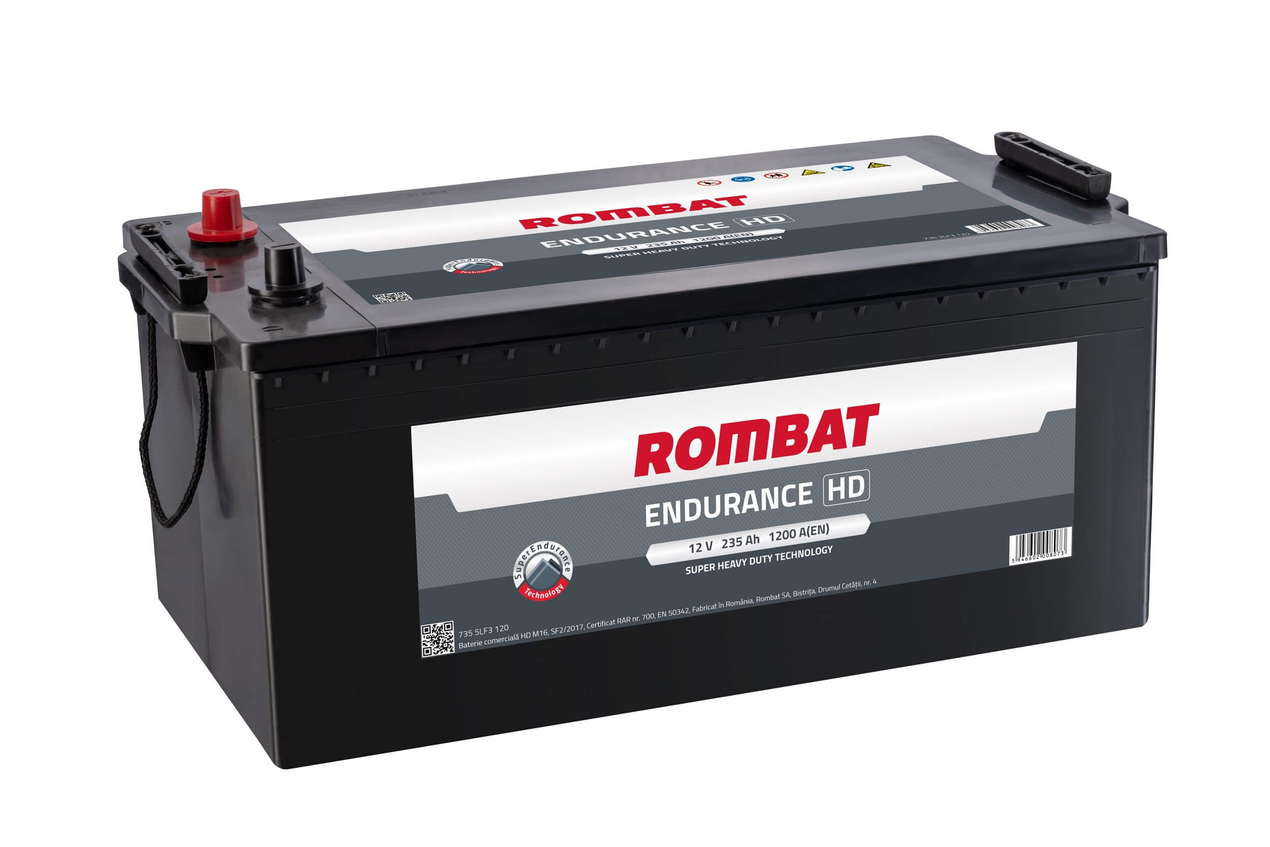Baterie camion 235ah 1200a 12v ROMBAT 735 5LF3 120