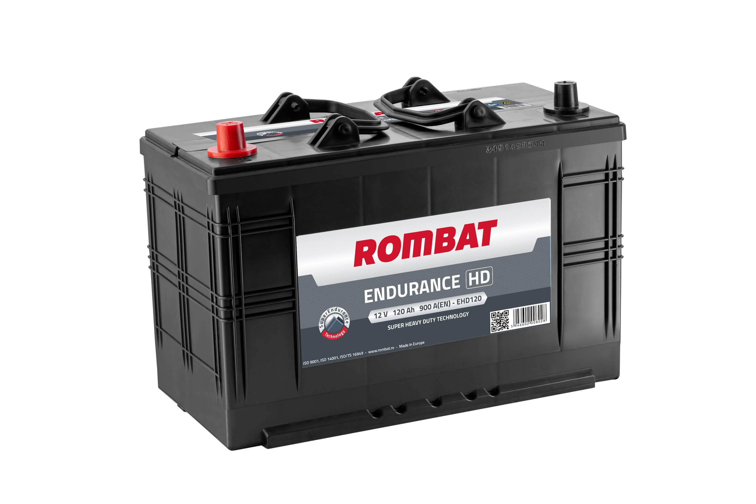 Baterie camion 120ah 900a 12v ROMBAT EHD120