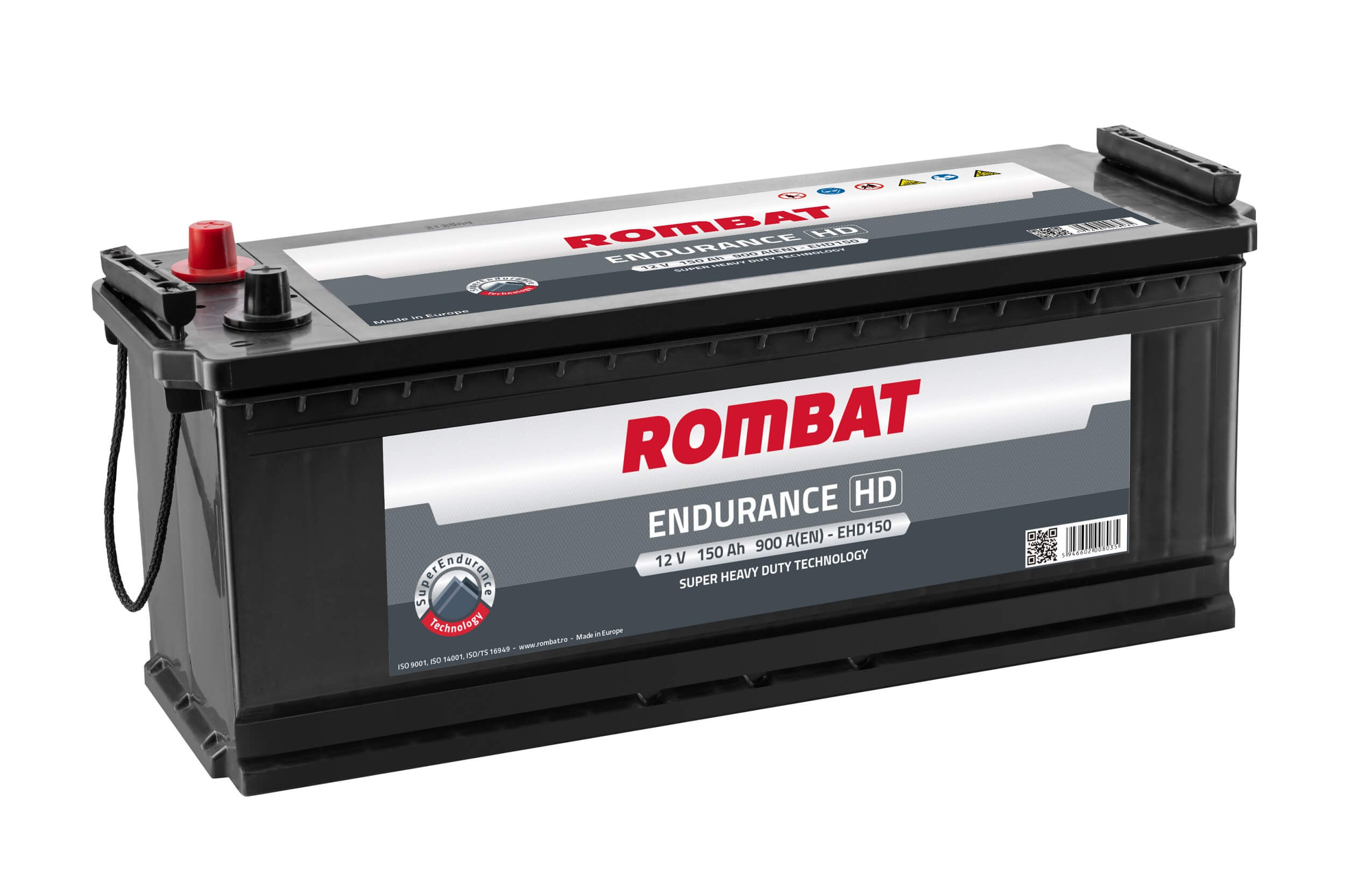 Baterie camion 150ah 900a 12v ROMBAT EHD150