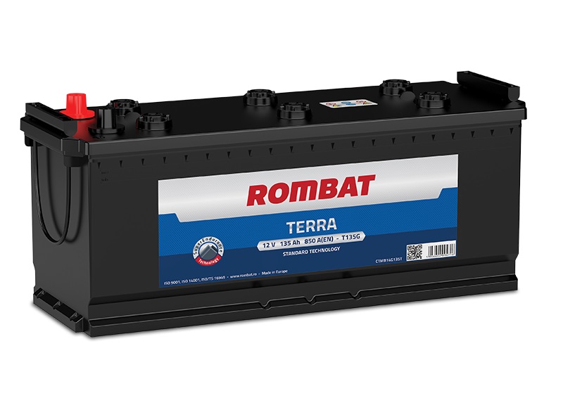 Baterie camion 135ah 800a 12v ROMBAT T135L