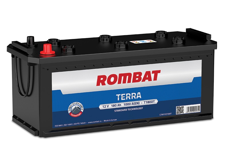 Baterie camion 180ah 1000a 12v ROMBAT T180DT