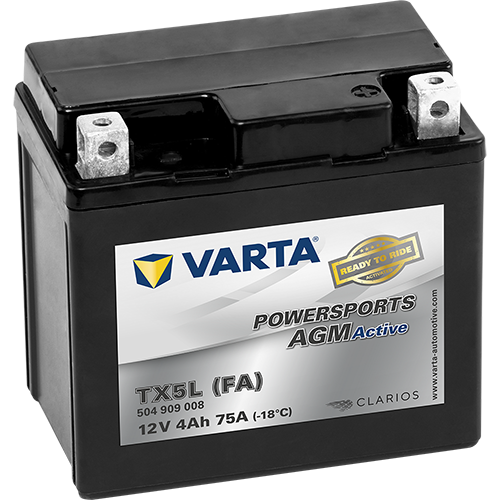 Baterie moto 4ah 75a 12v VARTA 504909008I312
