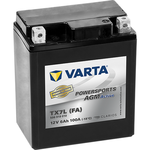 Baterie moto 6ah 100a 12v VARTA 506919010I312