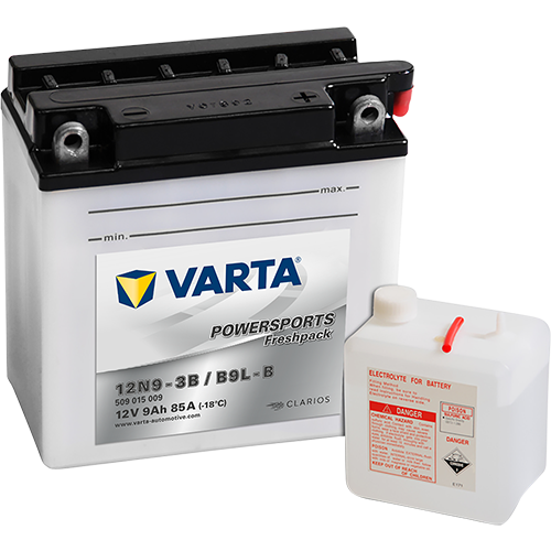 Baterie moto 9ah 85a 12v VARTA 509015009I314