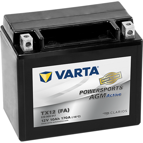 Baterie moto 10ah 170a 12v VARTA 510909017I312