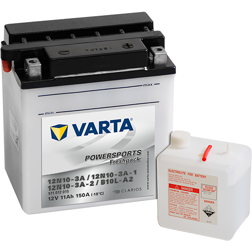 Baterie moto 11ah 150a 12v VARTA 511012015I314