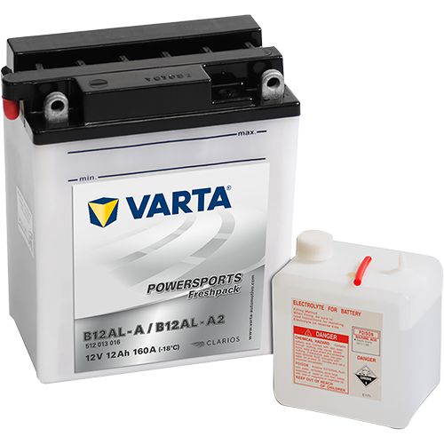 Baterie moto 12ah 160a 12v VARTA 512013016I314