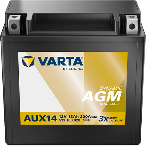 Baterie auxiliara 13ah 200a 12v VARTA 513106020K262