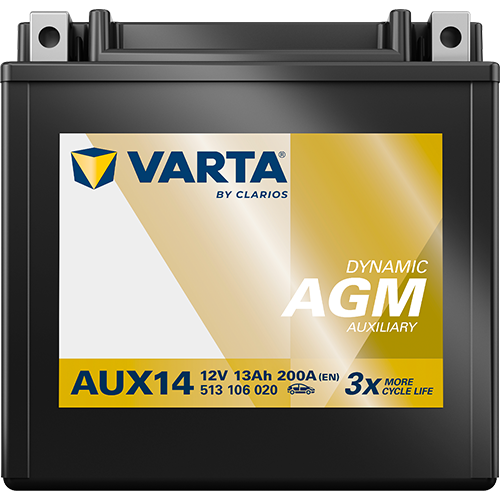 Baterie auxiliara 13ah 200a 12v VARTA 513106020K262