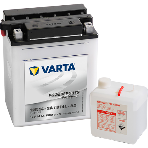 Baterie moto 14ah 190a 12v VARTA 514011019I314
