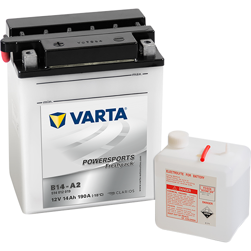 Baterie moto 14ah 190a 12v VARTA 514012019I314