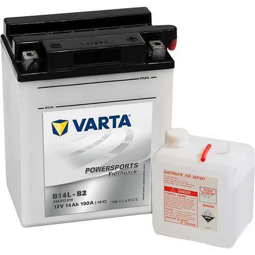 Baterie moto 14ah 190a 12v VARTA 514013019I314