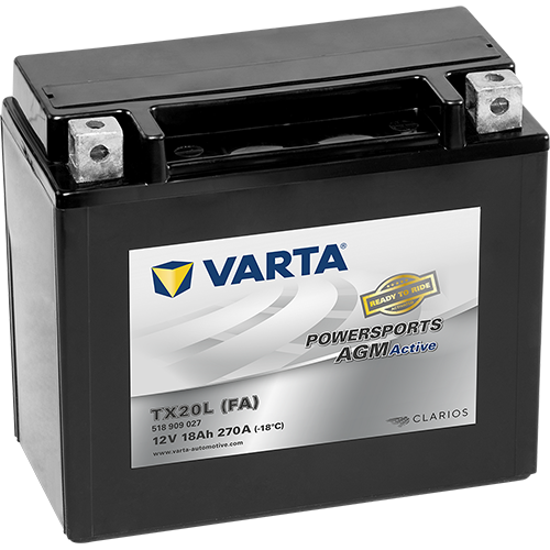 Baterie moto 18ah 270a 12v VARTA 518909027I312