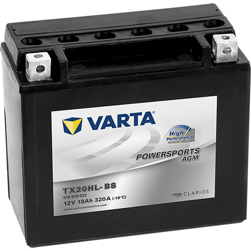 Baterie moto 18ah 320a 12v VARTA 518918032I314