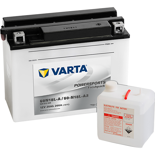 Baterie moto 20ah 260a 12v VARTA 520012026I314