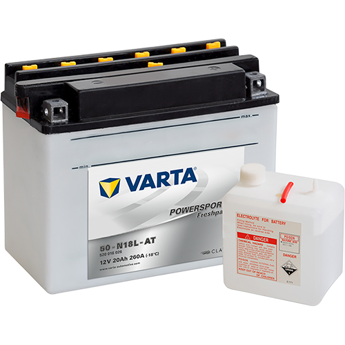 Baterie moto 20ah 260a 12v VARTA 520016026I314
