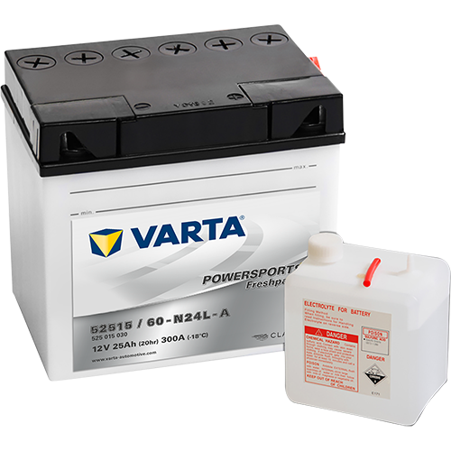 Baterie moto 25ah 300a 12v VARTA 525015030I314