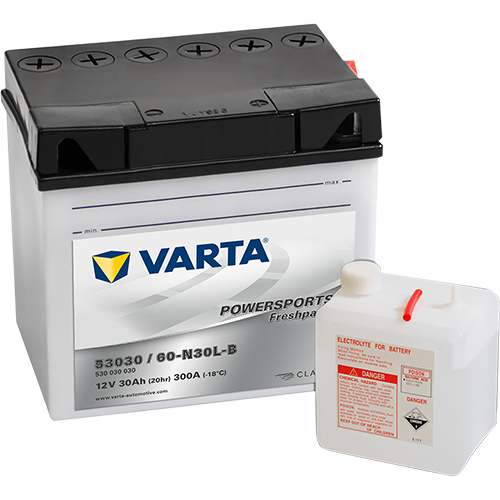 Baterie moto 30ah 300a 12v VARTA 530030030I314